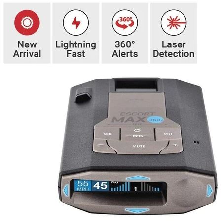 Escort Max 360C Radar Detector