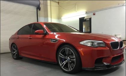 F10 3D Style Carbon Fibre Front Lip