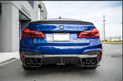 F90 M5 3D Style Carbon Fibre Diffuser