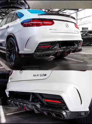 GLE63 Coupe Brabus Style Carbon Fibre Diffuser