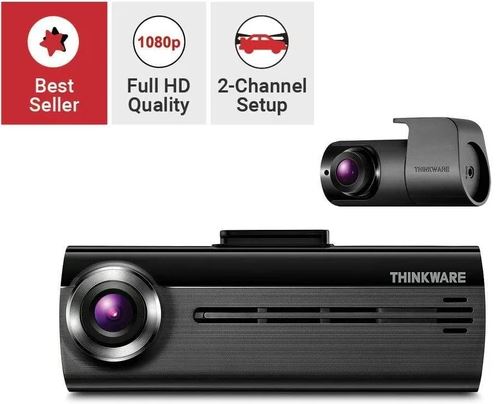 Thinkware FA200 Dual Channel Full HD WiFi Dash Cam - with FREE Hardwiring Kit