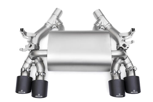 F80/82 M3/M4 - Remus Axle Back Exhaust with Remus Carbon Fibre tips