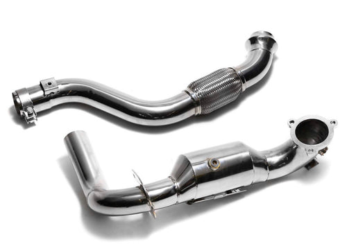 ARMYTRIX High-Flow Performance Race Downpipe | Link Pipe Mercedes-Benz A-Class | CLA-Class 2013-2018