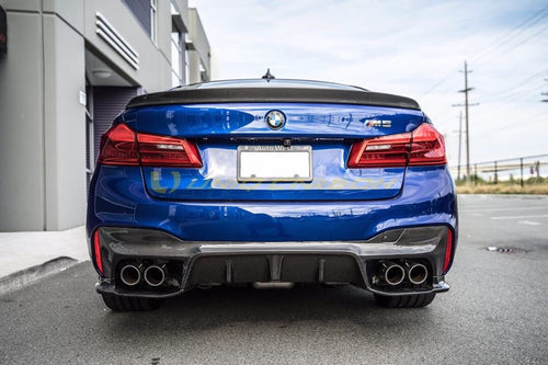 BMW 5 Series (F and G) 3D Style Carbon Fibre Trunk Spoiler